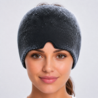 Bonnet Anti-Migraine Gel - Froid & Chaud, Masque Yeux 2-en-1
